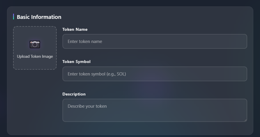 Basic Information Section